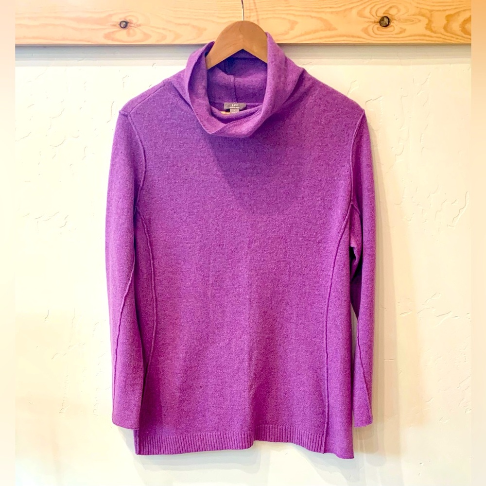 Cowl Neck Tunic Sweater